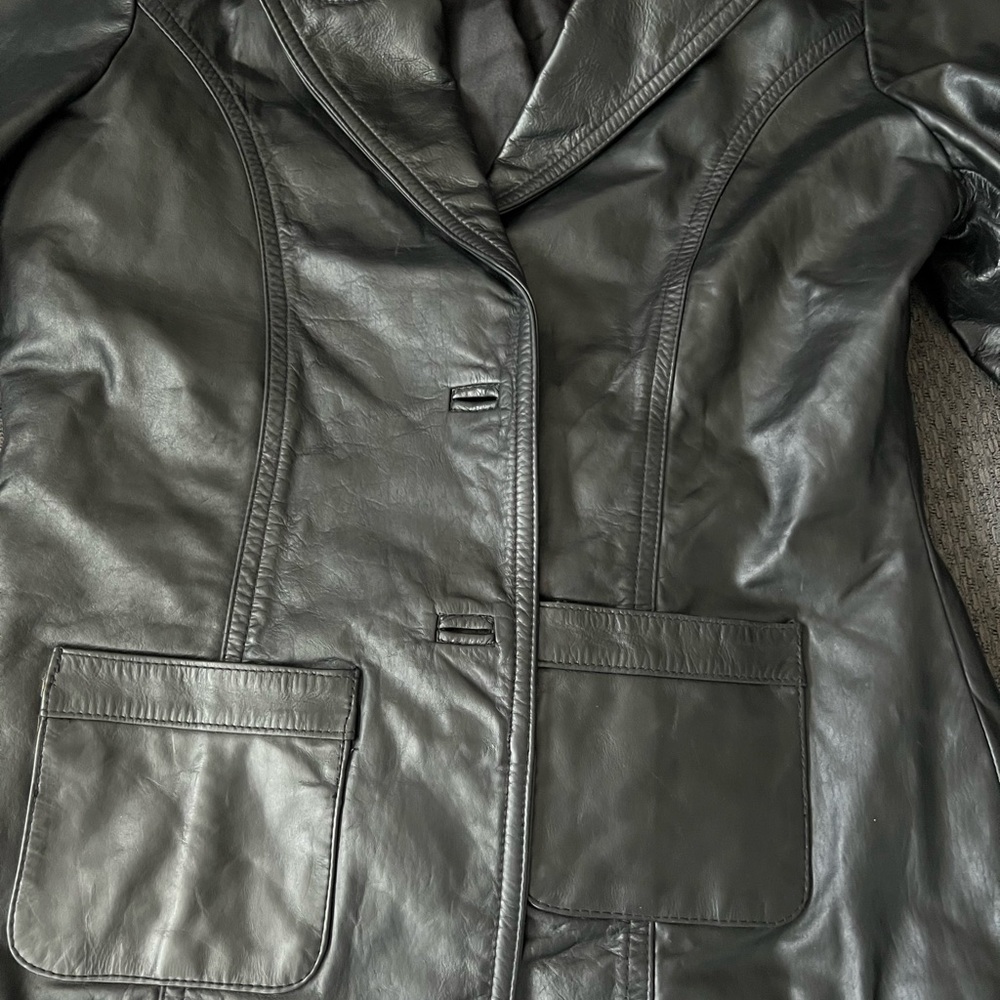 Rubbish Leather Jacket